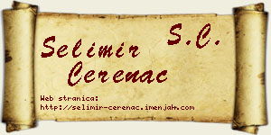Selimir Čerenac vizit kartica